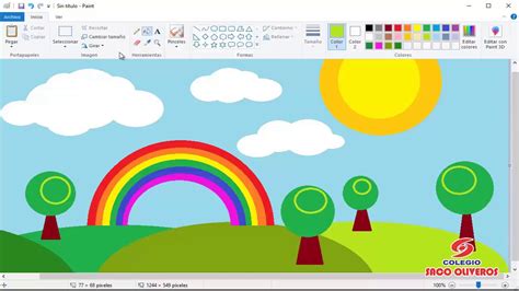 paisajes en paint